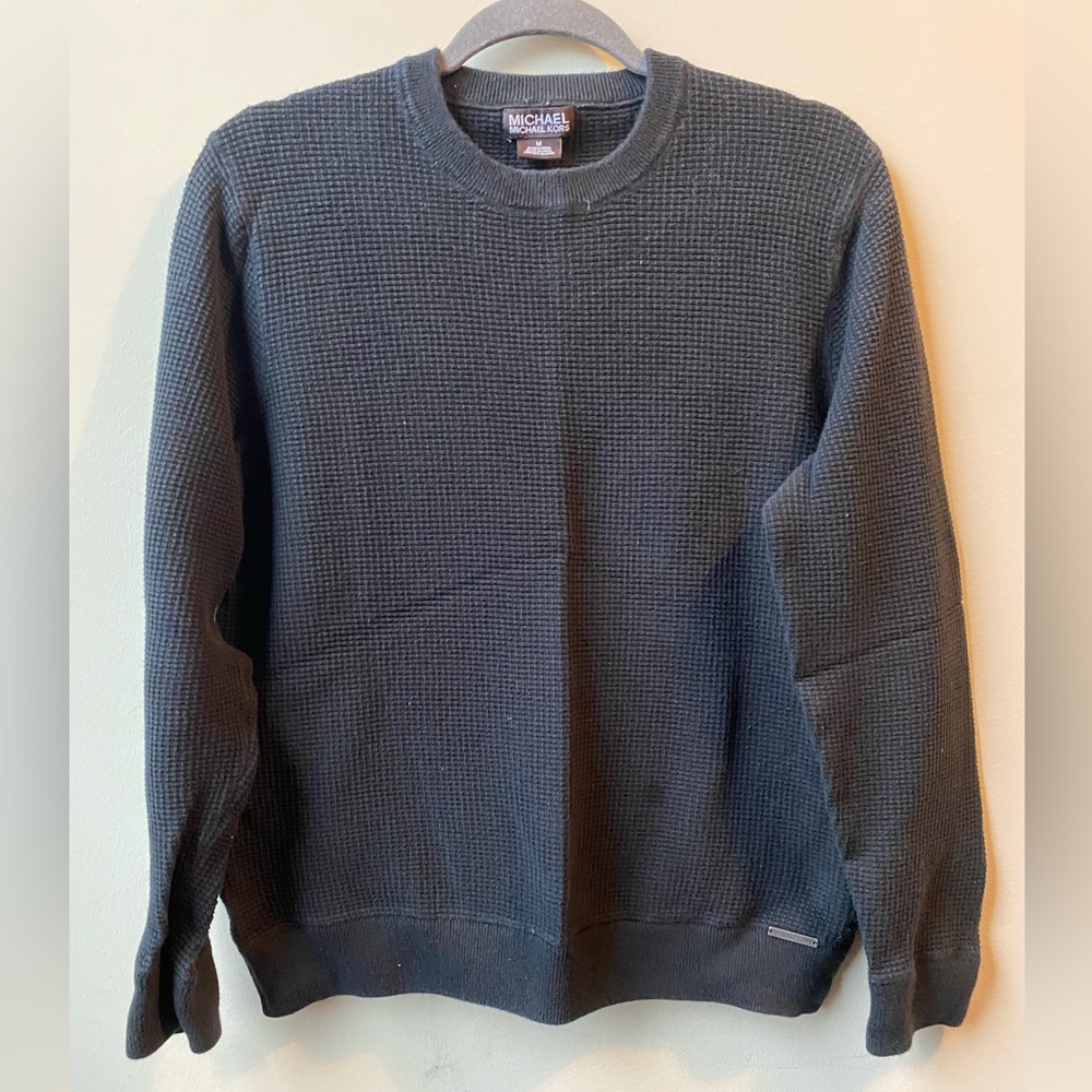 Micheal Micheal Kors Men’s Pull-over Sweater Crew neck Grey size Medium